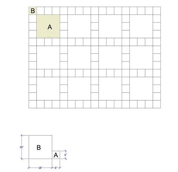 【鋪裝設計】十四種石材薄板的美式拼貼方法